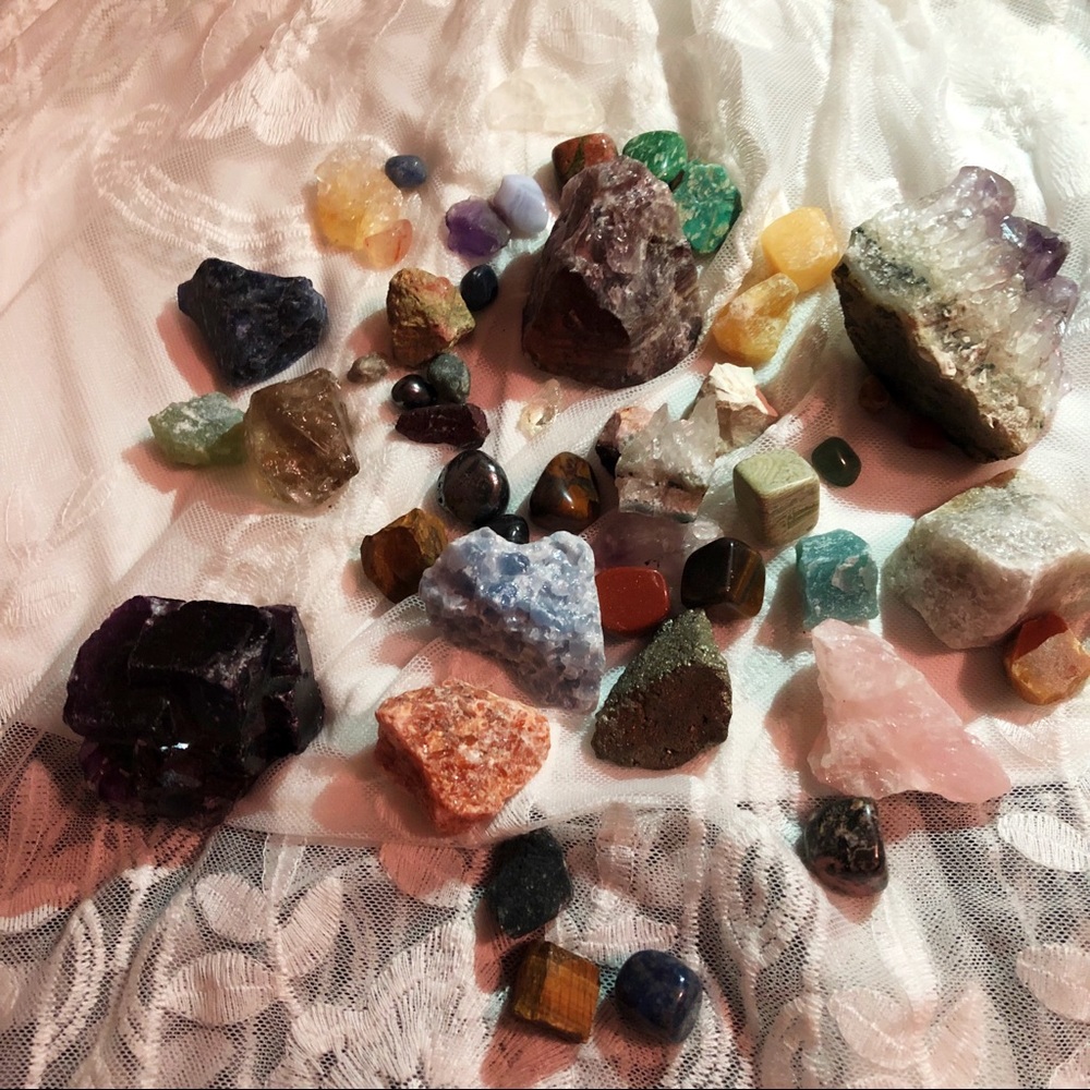 Crystal with purchase 💛
